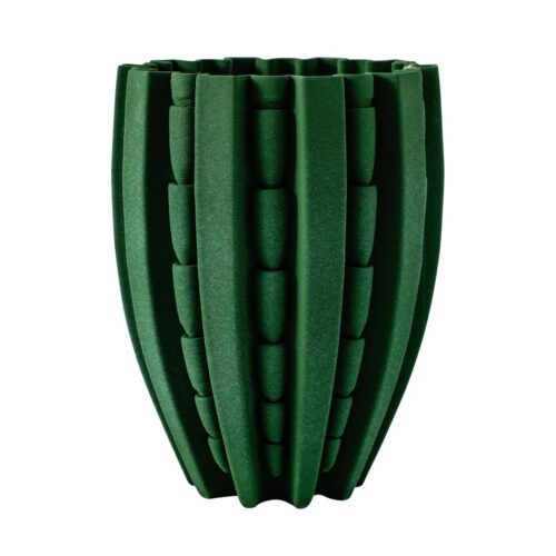 3D Green Ceramic Vase
