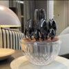 Crystal Cutlery Set