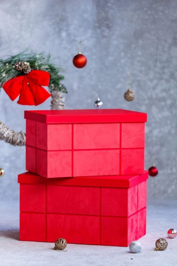 Red woven box (s/s)