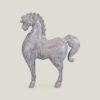 Polyresin white horse