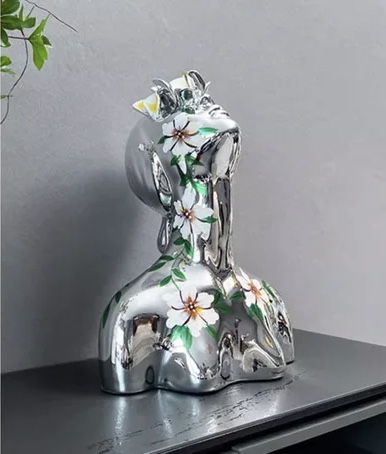 Homemade flower girl