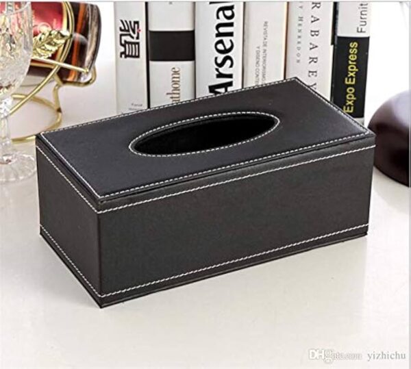 Leather tissue box - 2