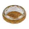 Gold flakes ash tray (s/s)