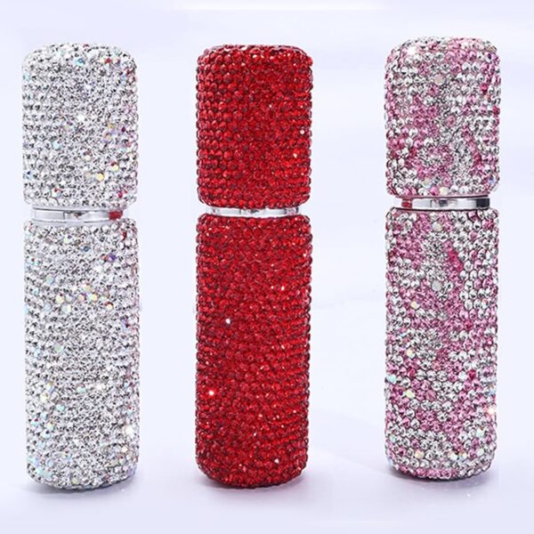 Bling perfume container