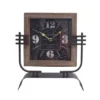 Black Rectangular Table Clock