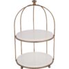 2 tier dessert stand