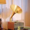 Vinatage glamophone bluetopth speaker