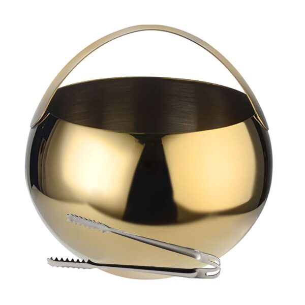 Gold ice bucket