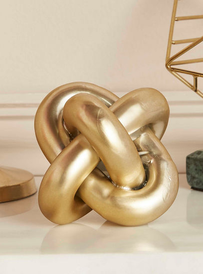 Gold Knot Decor Piece