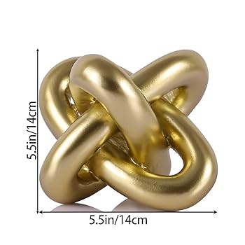 Gold Knot Decor Piece
