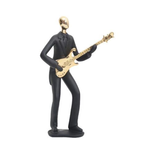 Black Guitar Musician
