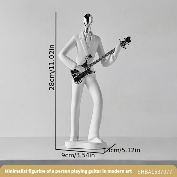 Black Guitar Musician