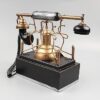 Gold And Black Antique Telephone