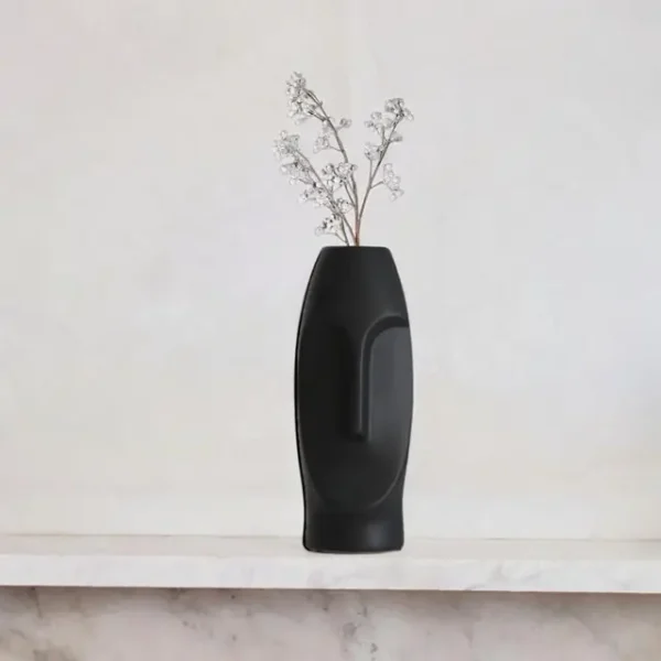 Ceramic Human Face Vase -Small