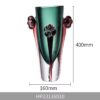 Aquatic Green Glass Vase- l/s