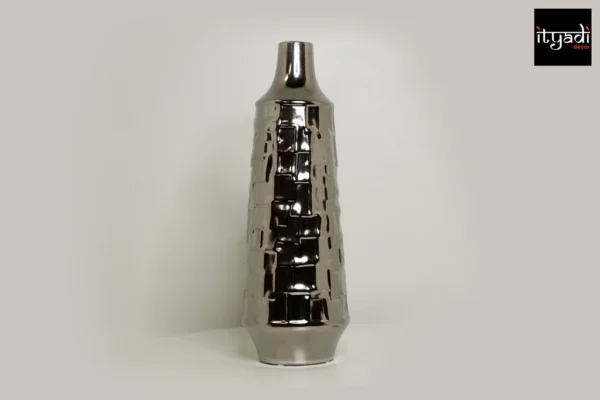 Silver Whisper Vase