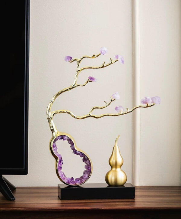 Pink Crystal Guitar Tree