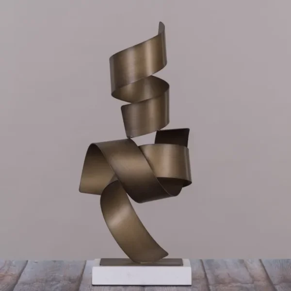 Twisted Ribbon Sculpture