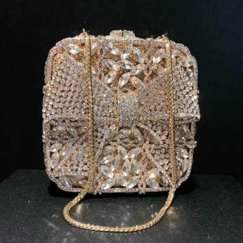Crystal Bow Clutch