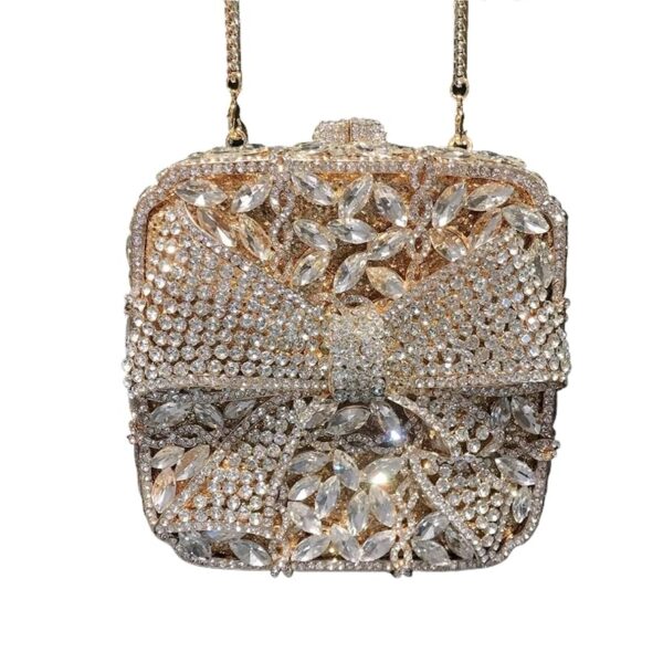 Crystal Bow Clutch