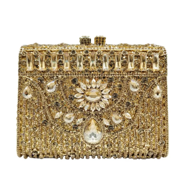 Jewel Bloom Clutch