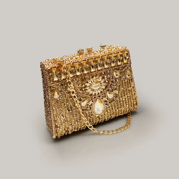Jewel Bloom Clutch