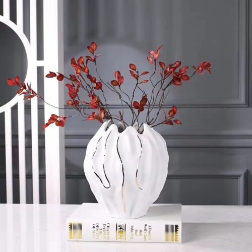 Crescent Bloom Vase