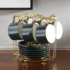 Green ceramic Teaset hanging