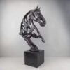 Metal Skeleton Horse Head