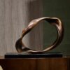 Round Wavy Decor Piece