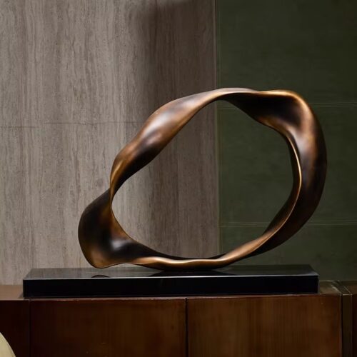 Round Wavy Decor Piece